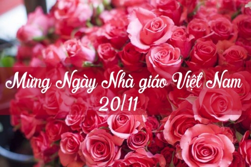 Chúc mừng ngày nhà giáo Việt Nam 20/11